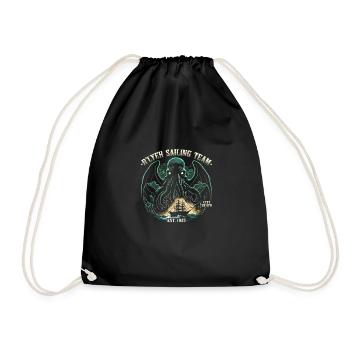Cthulhu R’lyeh Sailing Team, Cosmic Horror Cthulhu - Sac de sport léger - noir - Devant