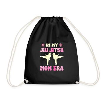 BJJ Boxing Grappling in meiner Jiu Jitsu Mom-Ära - Turnbeutel - Schwarz - Vorne