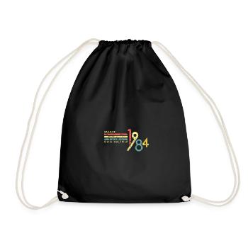 Cadeau d'anniversaire de naissance · Né en 1984 - Sac de sport léger - noir - Devant