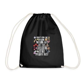 BIOLOGIE : Cellular Level - Sac de sport léger - noir - Devant