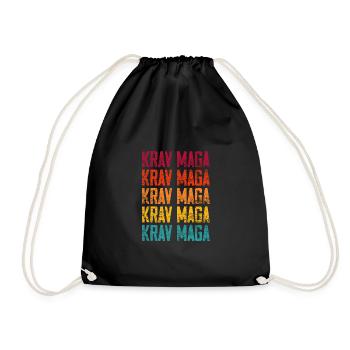 Krav Maga - Sac de sport léger - noir - Devant
