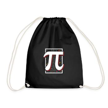 mathematics - Drawstring Bag - black - Front