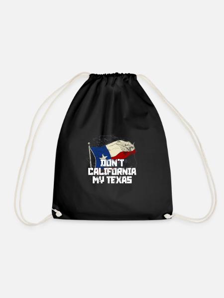 Texas - Turnbeutel - Schwarz