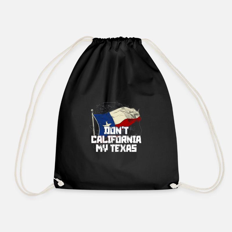 Texas - Turnbeutel - Schwarz