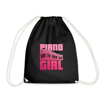 Piano piano - Sac de sport léger - noir - Devant