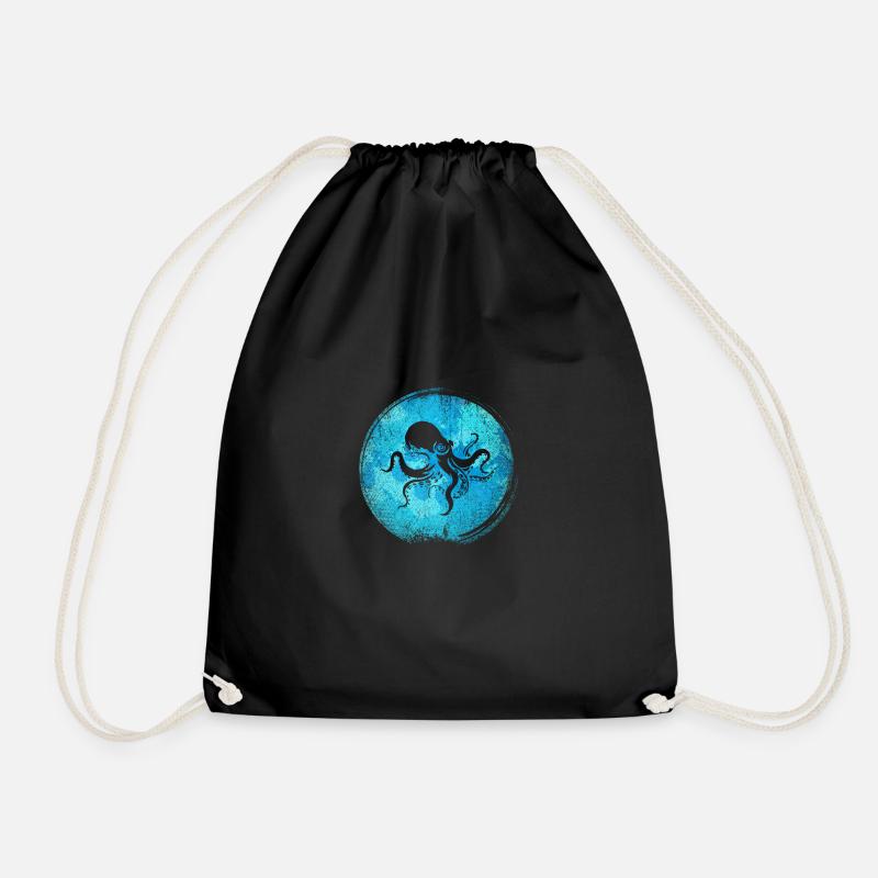 Poulpe - Sac de sport léger - noir