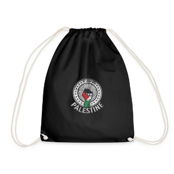 L'indépendance de la Palestine - Sac de sport léger - noir - Devant