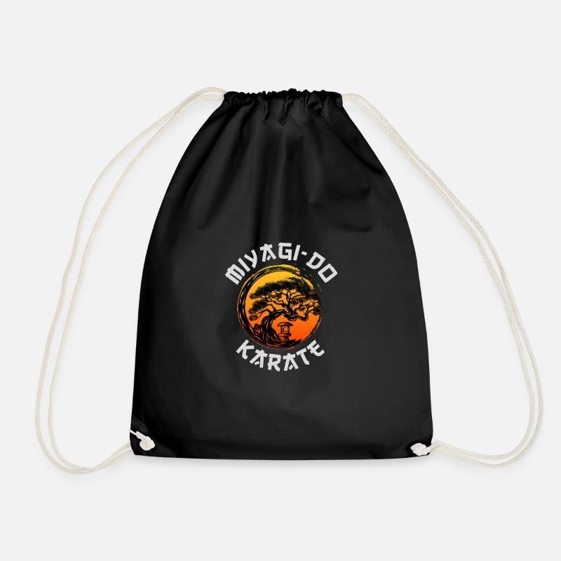Miyagi do Karate - Turnbeutel - Schwarz