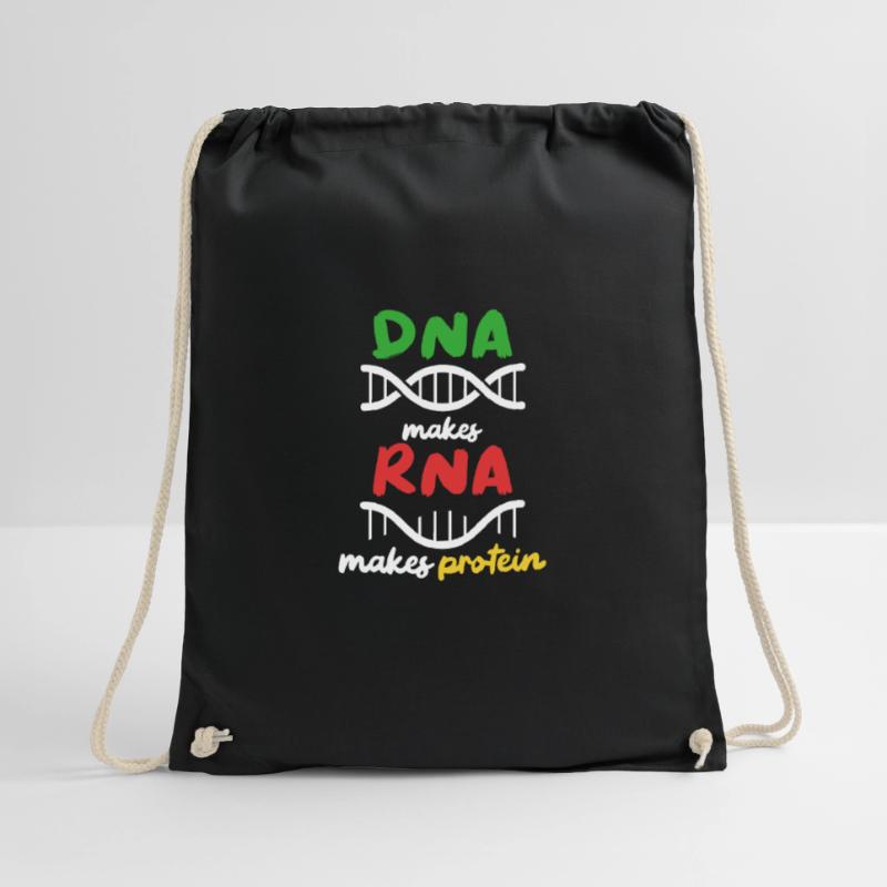 Aus DNA wird RNA wird Protein Turnbeutel