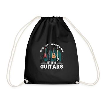 Ce n’est pas de la thésaurisation si ce sont des guitares - Sac de sport léger - noir - Devant