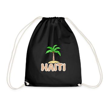 Haïti comme Haïti - Sac de sport léger - noir - Devant