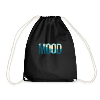 Mood - Drawstring Bag - black - Front