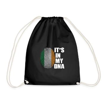 Ireland Irish Irish Flag Irish St Patricks Day - Drawstring Bag - black - Front