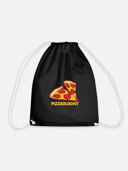 Pizzabäcker - Turnbeutel - Schwarz