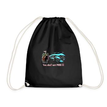 403 You shall not pass - Sac de sport léger - noir - Devant