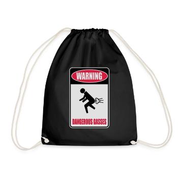 Dangerous Prout - Sac de sport léger - noir - Devant