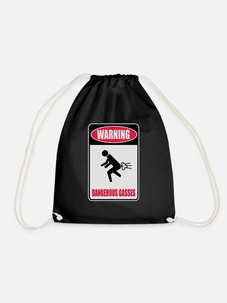 Dangerous Prout - Drawstring Bag - black