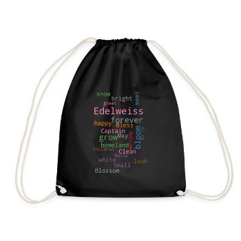 edelweiss - Sac de sport léger - noir - Devant