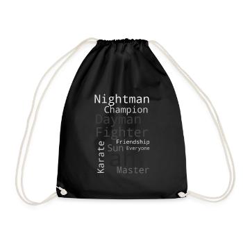 Le Dayman - Sac de sport léger - noir - Devant