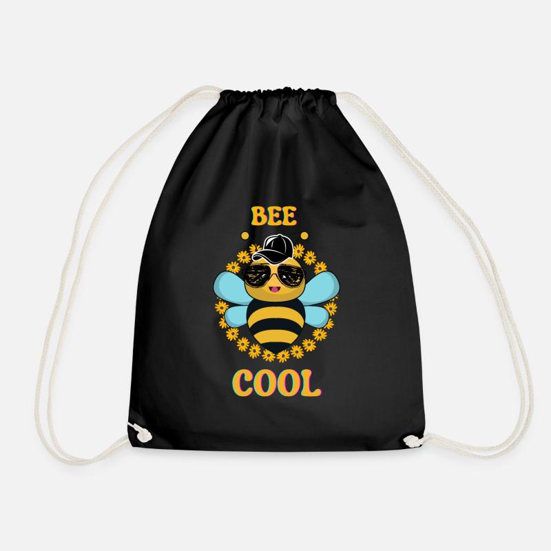Bee cool - Turnbeutel - Schwarz