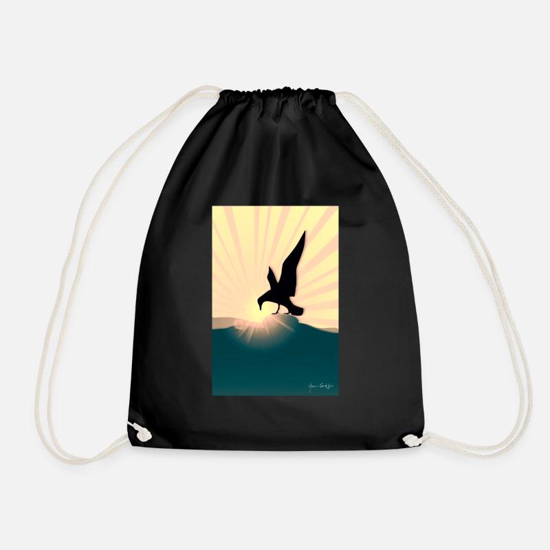 La mouette - Sac de sport léger - noir