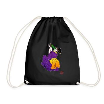 Bijinga - Soul in the VR headset - Drawstring Bag - black - Front