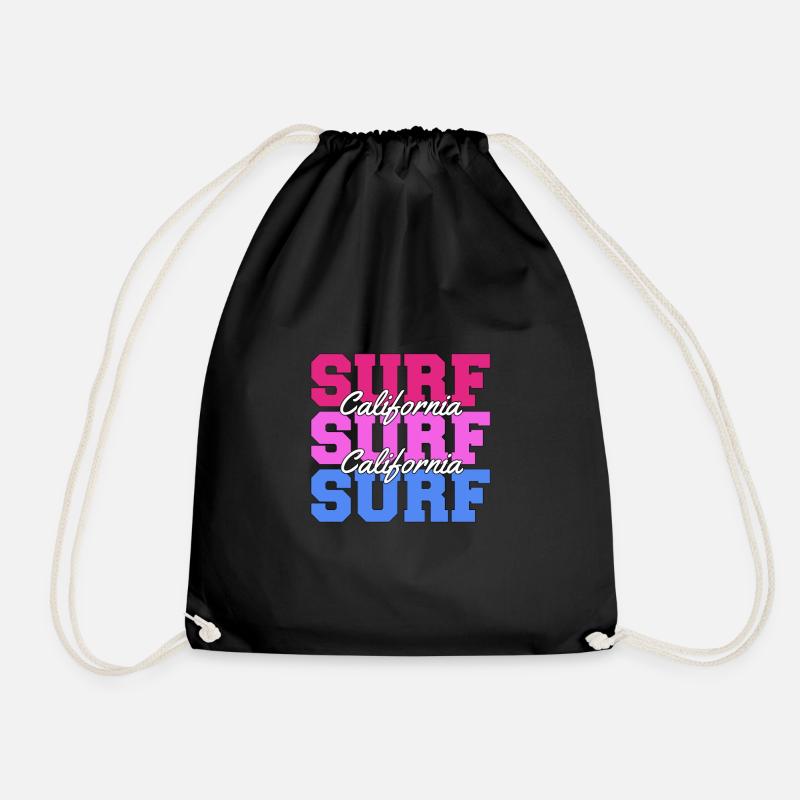 SURF SURF NEU - Turnbeutel - Schwarz