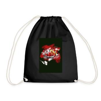 Alsace Rebelle Graph pour T-shirt accessoire etc.. - Sac de sport léger - noir - Devant
