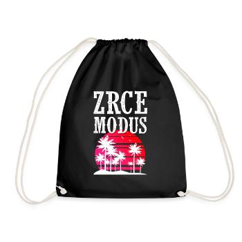 Zrce Modus - Turnbeutel - Schwarz - Vorne