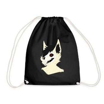 Smile Raven - Turnbeutel - Schwarz - Vorne
