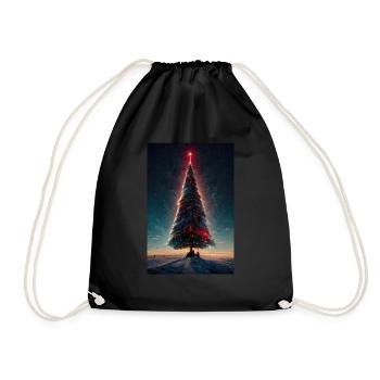 Noël 9 - Sac de sport léger - noir - Devant