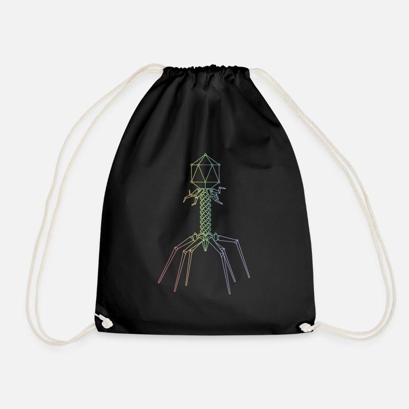 Phages - Sac de sport léger - noir