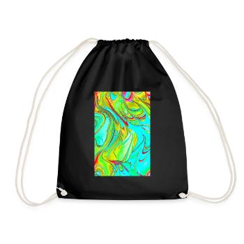 Show - Drawstring Bag - black - Front