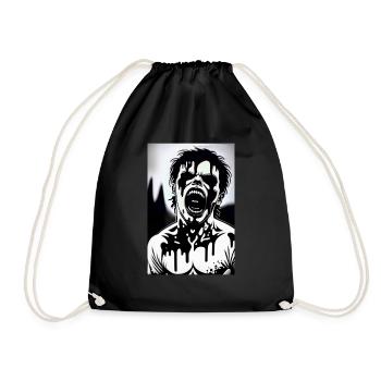MELTING ZOMBIE MANGA 2 - Sac de sport léger - noir - Devant