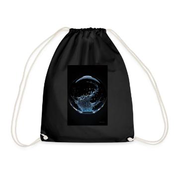Kaos dans une bulle chromée 3 - Sac de sport léger - noir - Devant