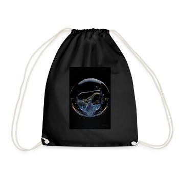 Kaos dans une bulle chromée 4 - Sac de sport léger - noir - Devant