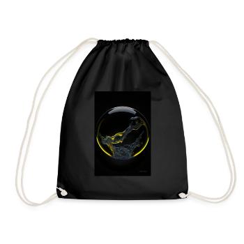 Kaos dans un jaune blister 2 - Sac de sport léger - noir - Devant