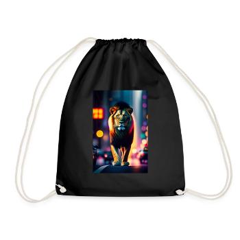 Mufasa in NEW YORK CITY - Drawstring Bag - black - Front