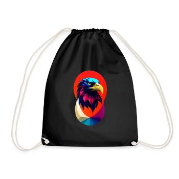 Aigle #3 - Sac de sport léger - noir - Devant