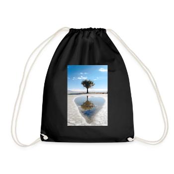 Life - Drawstring Bag - black - Front