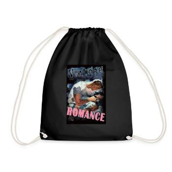VINTAGE ROMANCE 1 BIS Von Yume Origins - Turnbeutel - Schwarz - Vorne