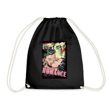 VINTAGE ROMANCE 3 BIS von Yume Origins - Turnbeutel - Schwarz - Vorne