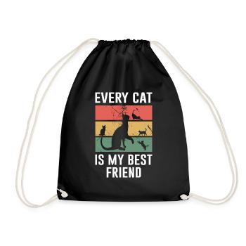 Cat Retro Cool Dicton - Sac de sport léger - noir - Devant