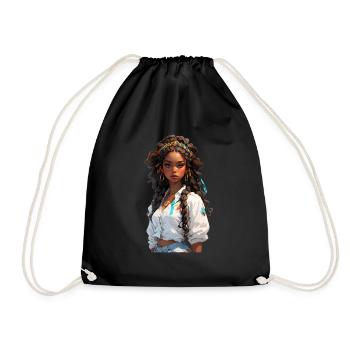 girl - Sac de sport léger - noir - Devant