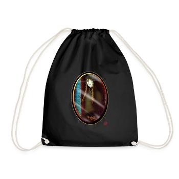 Medieval Vampire Witch - Drawstring Bag - black - Front