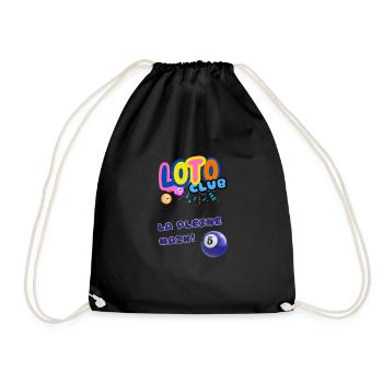 LOTO - BINGO - 5 - LA PLEINE MAIN - Sac de sport léger - noir - Devant