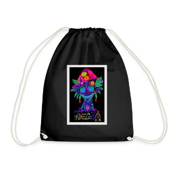 ॐMEGoA Mushroom Goblin 1# - Turnbeutel - Schwarz - Vorne