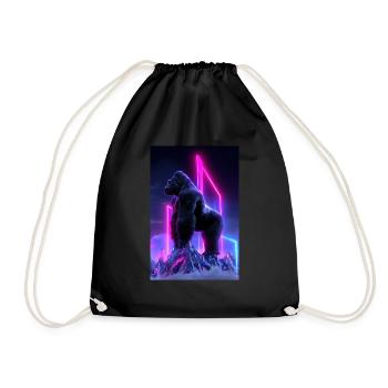 Néon Gorilla Overdrive - Sac de sport léger - noir - Devant