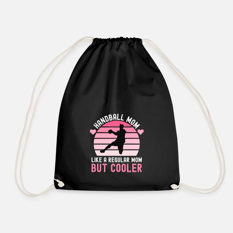 Handball Mom like a regular Mom but cooler Mutter - Turnbeutel - Schwarz