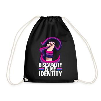 Bisexuels LGBTQ - Sac de sport léger - noir - Devant